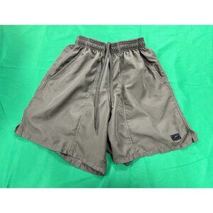 Men’s Small Speedo Shorts Green Lined 🤍